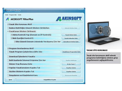 FilterPlus2 Tanıtım | AKINSOFT İSTANBUL | 0212 451 74 74 - 0850 800 13 31